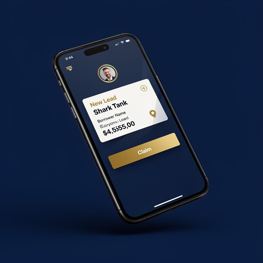 Star Financial Shark Tank lead notification on a mobile device